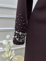 فستان ناعم بلون السنه موكا موس