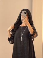 جلابيه باللون الاسود