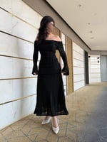 فستان ناعم راقي من لوكا