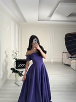 فستان سهره بلون جذاب وناعم