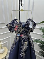 فستان سهره كحلي