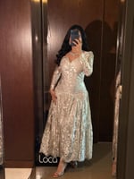 فستان ناعم وراقي من لوكا