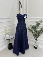 فستان سهره بتطريز فخم من لوكا فاشن