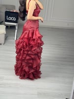 فستان سهره احمر