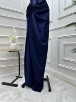 فستان سهرة كحلي