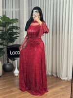 فستان سهره راقي وناعم