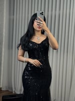 فستان سهره اسود