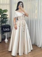 فستان سهره بتصميم راقي