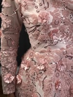 فستان سهره وردي