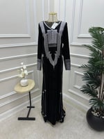 جلابية تراثيه باللون الأسود