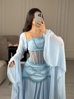 فستان سهره بتصميم مميز