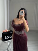 فستان سهره تصميم راقي بلونين