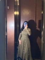 فستان ناعم باكمام من لوكا