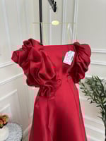 فستان سهره احمر