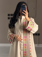 جلابية ناعمه من قطعتين