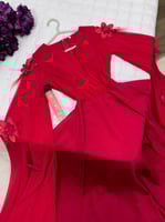 فستان سهره ناعم فخم ورد