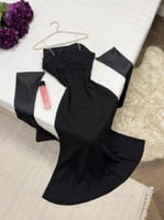 فستان ناعم اكمام طويله