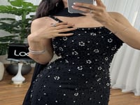 فستان سهره مع شال