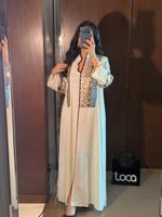 جلابية أنيقه وناعمه