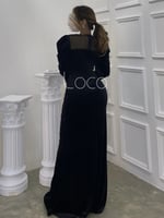 فستان ناعم بلمسات من الدانتيل