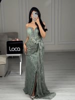 فستان سهره بتصميم ناعم وجذاب