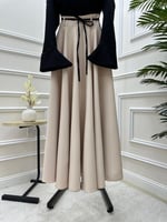 فستان ناعم مكس لونين