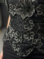 فستان سهره من بوكت مع شال