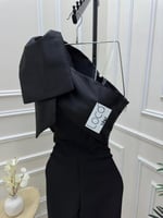 جمبسوت اسود بكتف واحد