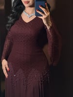 فستان ناعم وراقي من لوكا