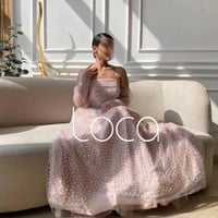 فستان فخم شك يدوي