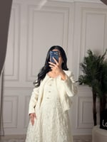 فستان ناعم وأنيق مع جاكيت