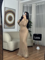 فستان ناعم دانتيل