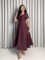 فستان ناعم ميد