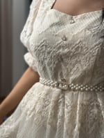 فستان بنقوش مميزه من لوكا فاشن