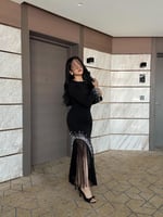 فستان سهره بتصميم راقي