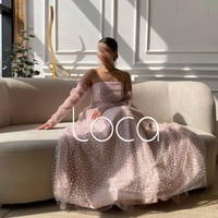 فستان فخم شك يدوي