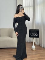 فستان ليل باريس الناعم من لوكا