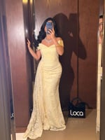 فستان سهره ناعم بلون ناعم