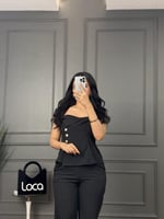 طقم انيق بالوان جذابه من لوكا فاشن