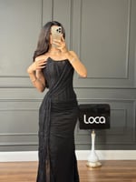 فستان سهره ناعم دانتيل