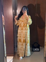 جلابية أنيقه وناعمه