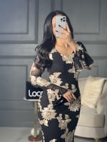 فستان ناعم مورد