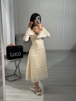 فستان ناعم بقصة ناعمه