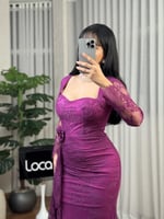 فستان سهره دانتيل ناعم