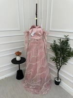 فستان سهره وردي