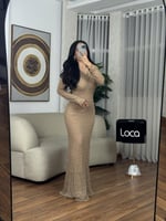 فستان ناعم دانتيل