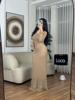 فستان ناعم دانتيل