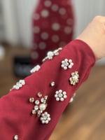 فستان عودي لولو وكرستال