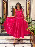 فستان فوشي ميدي