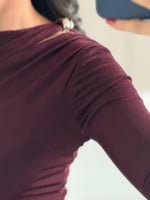 فستان ناعم باكمام من لوكا